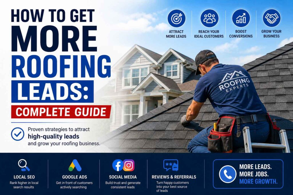 how to get more roofing leads